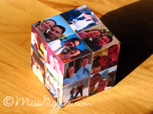 MissGiggles.com: Four year photos and a magic cube - closed cube